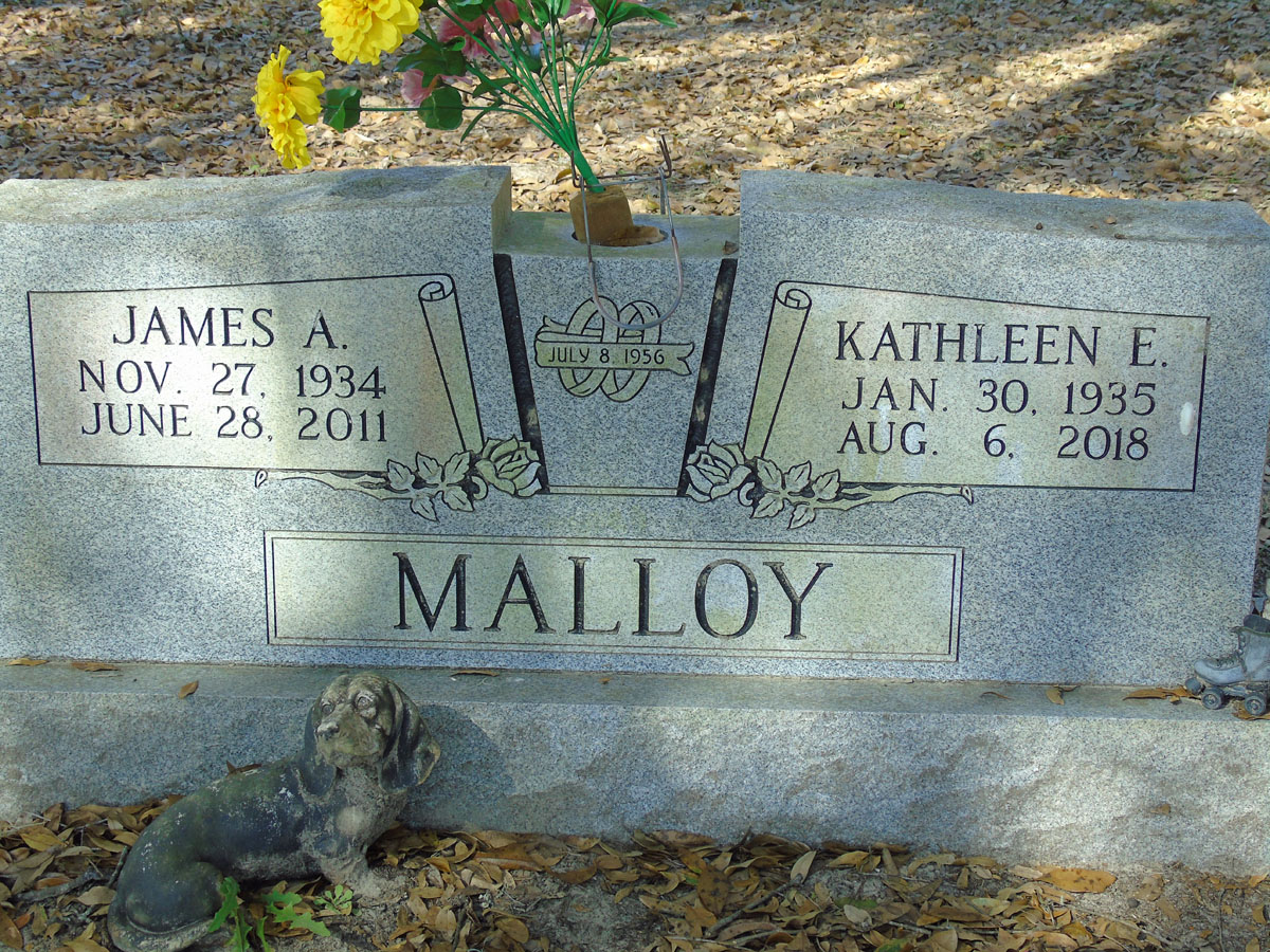 Headstone for Malloy, Kathleen E.